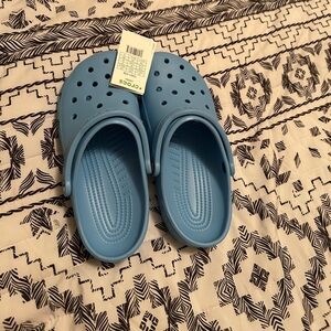 CROCS Sky Blue Perforated Clogs